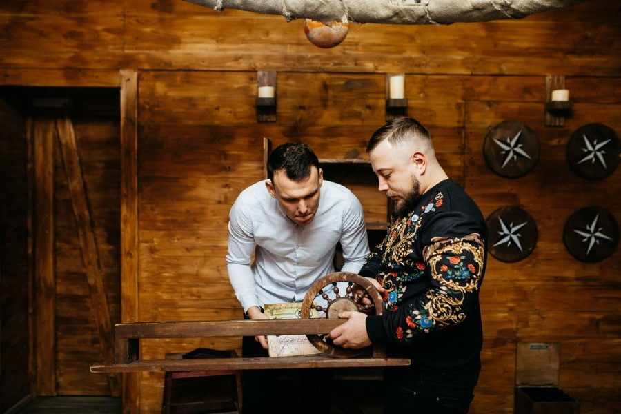 Квест в реальности Код да Винчи от компании Квестомания Квест в реальности Код да Винчи от компании Квестомания