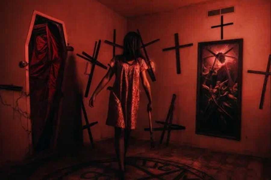 Квест в реальности Заклятие. Изгнание демона от компании Quest Stars Квест в реальности Заклятие. Изгнание демона от компании Quest Stars